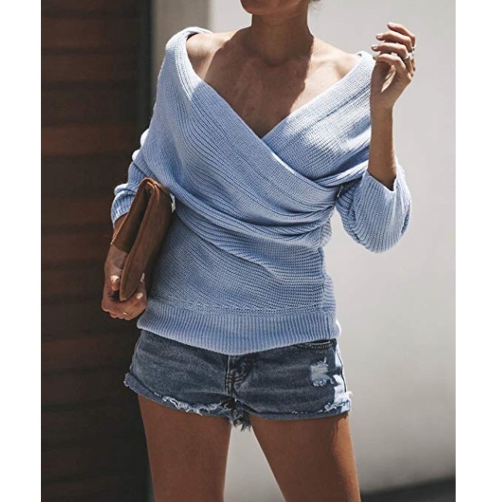 ⭐️HP⭐️💎HARPER Womens Off the Shoulder Sweater💎